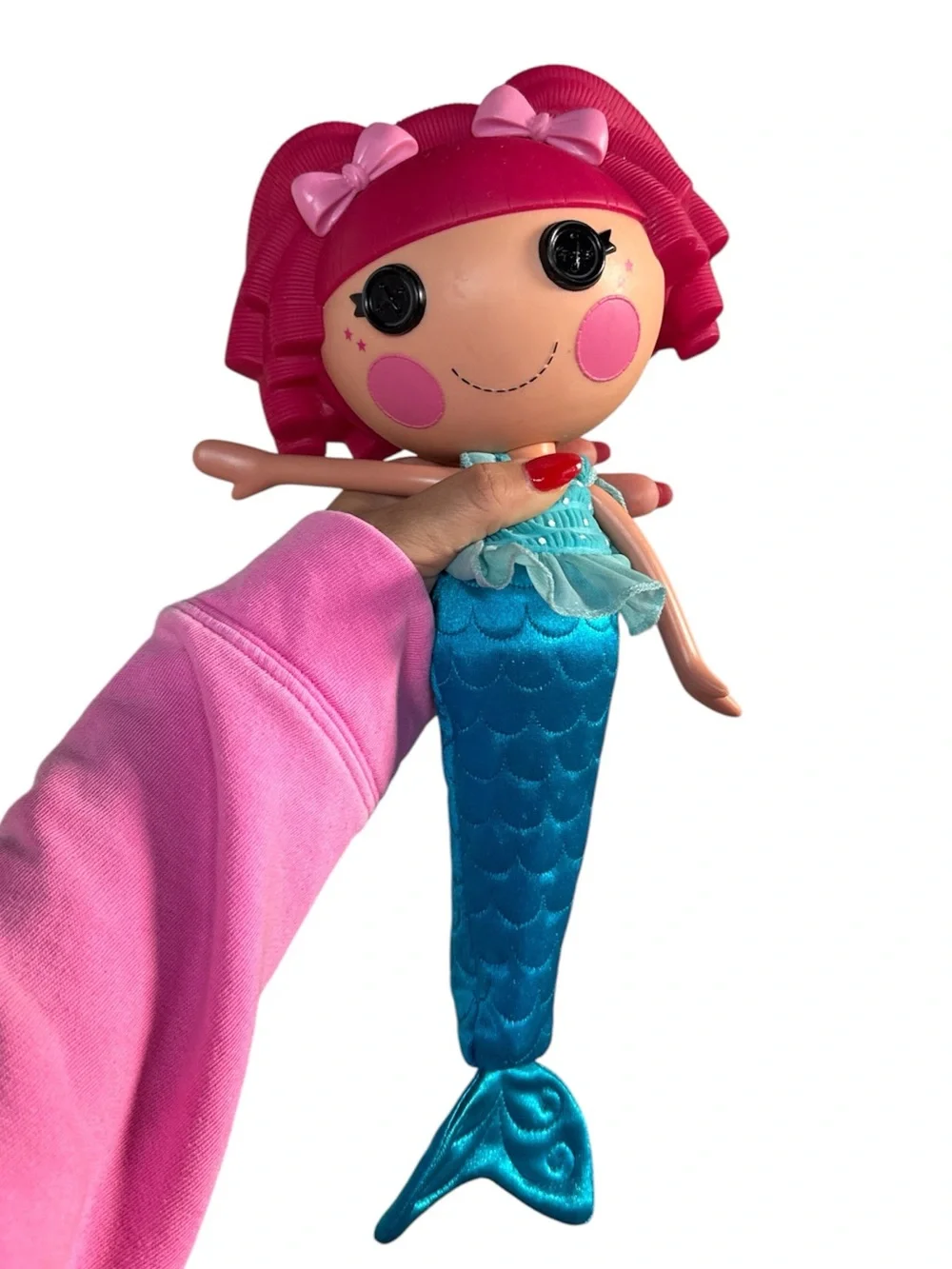 Lalaloopsy Coral Sea Shells mermaid doll EUC